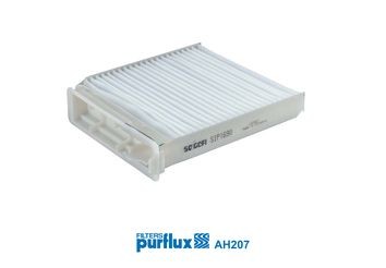 AH207 Air con filter SIP1690 PURFLUX Pollen Filter, 207 mm x 182 mm x 42 mm