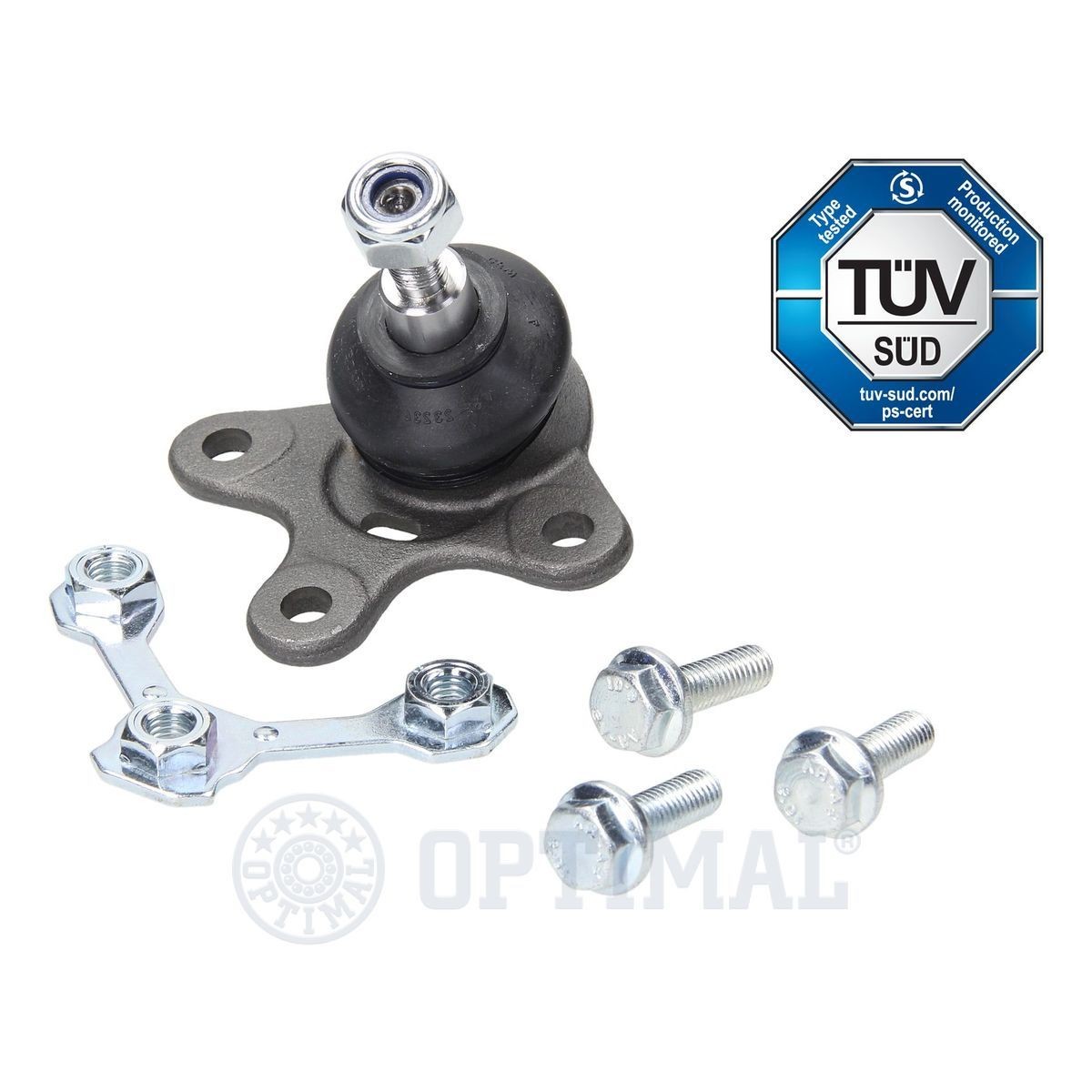 OPTIMAL with accessories, M10 x 1,00 RHT Mmm, for control arm, 1/10 Suspension ball joint G3-681 buy