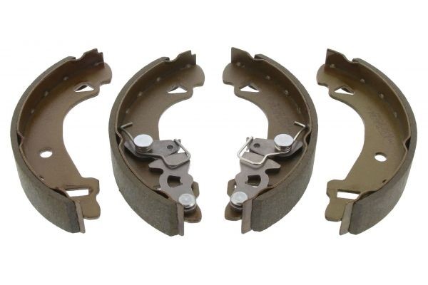 8849 MAPCO Drum brake pads MITSUBISHI Rear Axle, 185 x 31 mm