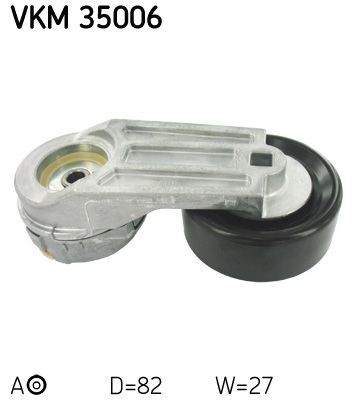 Original VKM 35006 SKF Belt tensioner pulley CHEVROLET