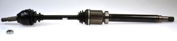 LÖBRO 963, 387mm, with bearing(s), with nut Length: 963, 387mm, External Toothing wheel side: 25 Driveshaft 305036 buy