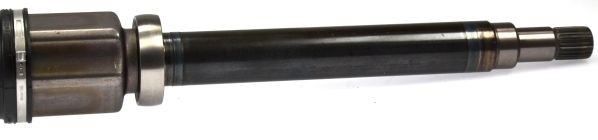 LÖBRO 305036 CV axle shaft 963, 387mm, with bearing(s), with nut