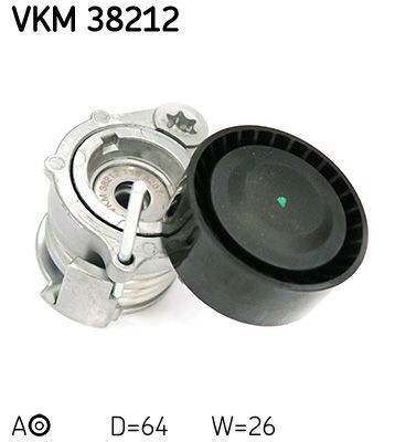 OEM-quality SKF VKM 38212 Belt tensioner pulley