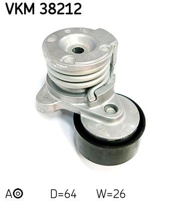 SKF Belt tensioner pulley VKM 38212 buy online