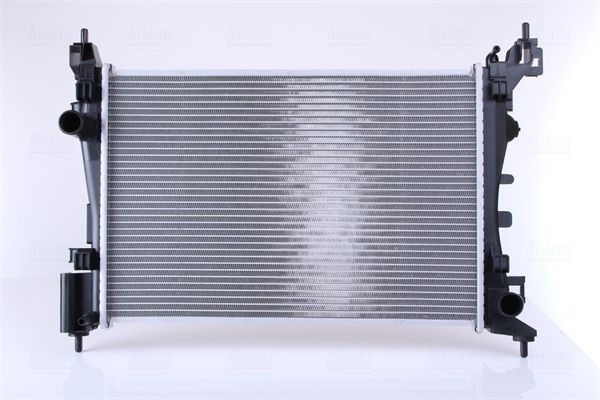 NISSENS Aluminium, 540 x 378 x 23 mm, with gaskets/seals, without expansion tank, without frame, Mechanically jointed cooling fins Radiator 636005 buy