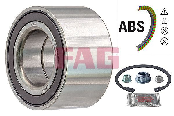 FAG 713610950 Wheel bearing kit 1S0 498 625A
