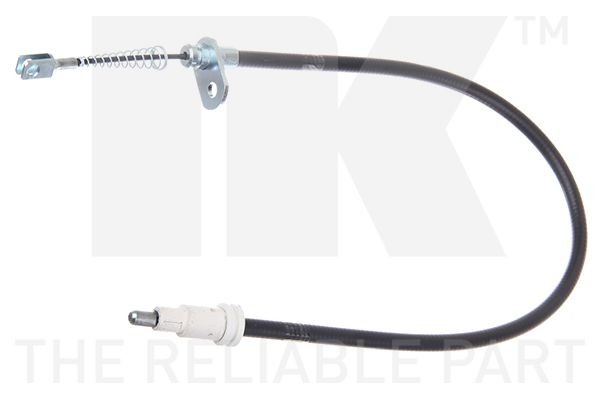 NK 903375 Hand brake cable 728/595mm, Disc Brake