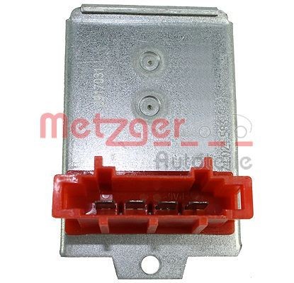 METZGER Blower resistor 0917031