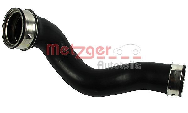 METZGER 2400017 Charger Intake Hose Rubber with fabric lining, with quick coupling