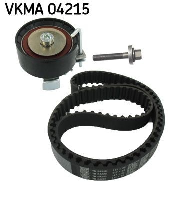 SKF VKMA 04215 Timing belt kit Number of Teeth: 117, with rounded tooth profile