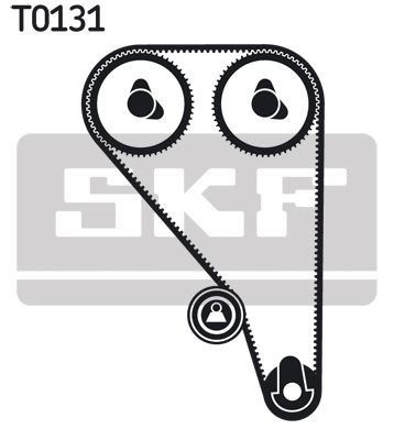SKF Timing belt pulley set VKMA 04215