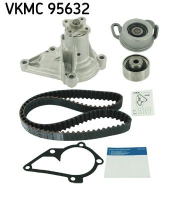 SKF VKMC 95632 Water pump + timing belt kit HYUNDAI i40 in original quality