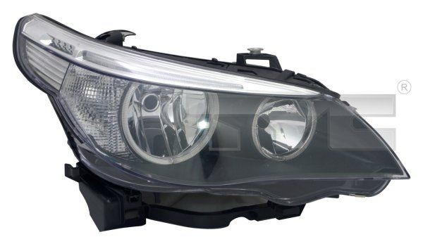 20-0937-05-9 TYC Headlight BMW Right, H7/H7, for right-hand traffic, with electric motor
