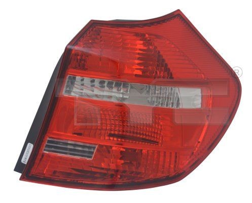 11-11908-01-2 TYC Tail lights BMW Left, red, without bulb holder