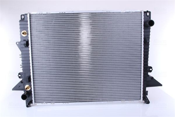 NISSENS 64321A Engine radiator Aluminium, 605 x 499 x 40 mm, Brazed cooling fins