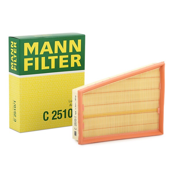 MANN-FILTER 58mm, 192mm, 243mm, Filter Insert Length: 243mm, Width: 192mm, Height: 58mm Engine air filter C 2510/1 buy