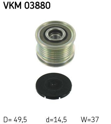 Mini Alternator Freewheel Clutch SKF VKM 03880 at a good price