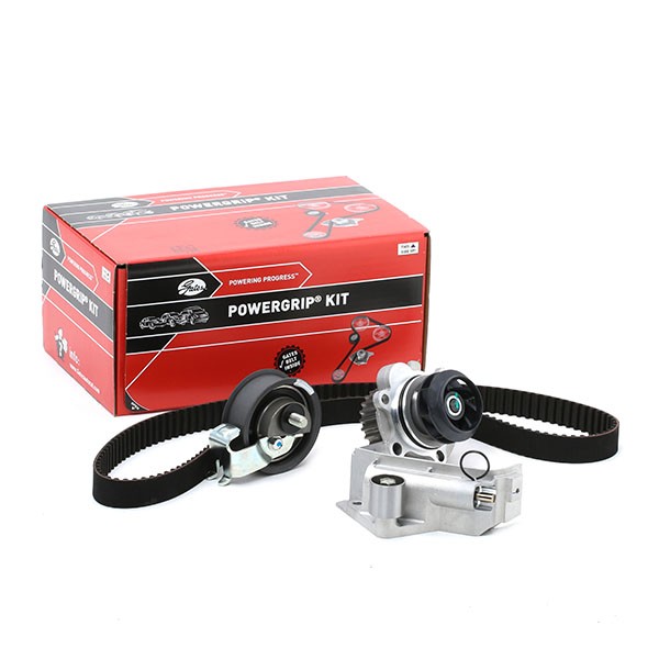 Buy Water pump and timing belt kit GATES KP25491XS - AUDI Belts, chains, rollers parts online