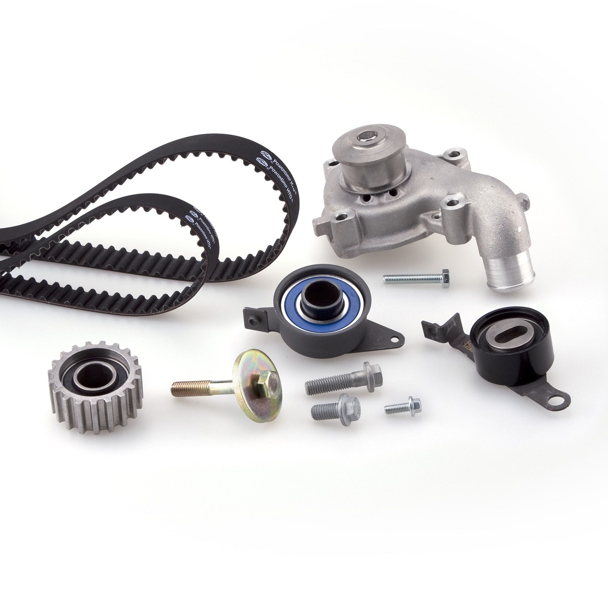Mazda 121 Water pump and timing belt kit GATES KP25451XS-1 cheap
