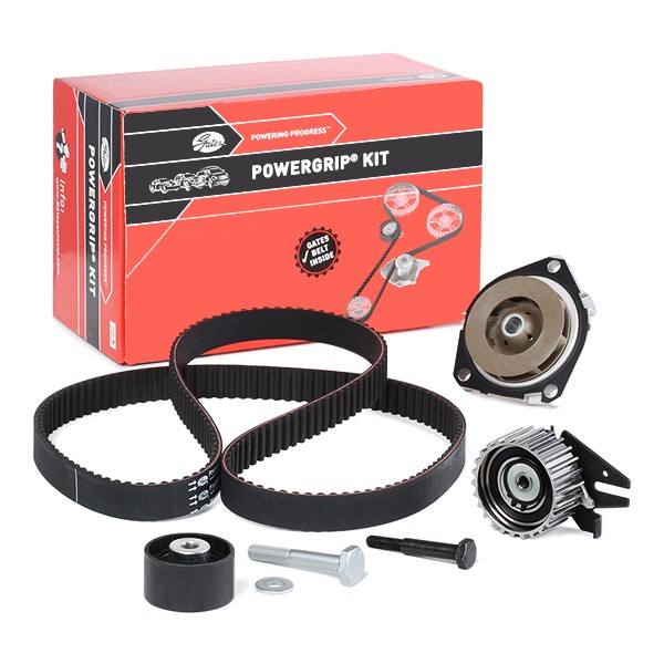 GATES T42140 Water pump + timing belt kit with water pump, G-Force Redline™ CVT Belt