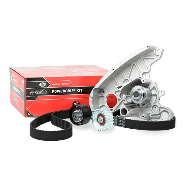 Buy Water pump and timing belt kit GATES KP15592XS - IVECO Belts, chains, rollers parts online