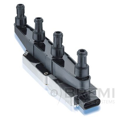 BREMI 20450 Ignition coil 4-pin connector, 12V, Ignition Coil Strips