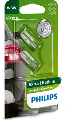 PHILIPS Bulb, licence plate light 12961LLECOB2
