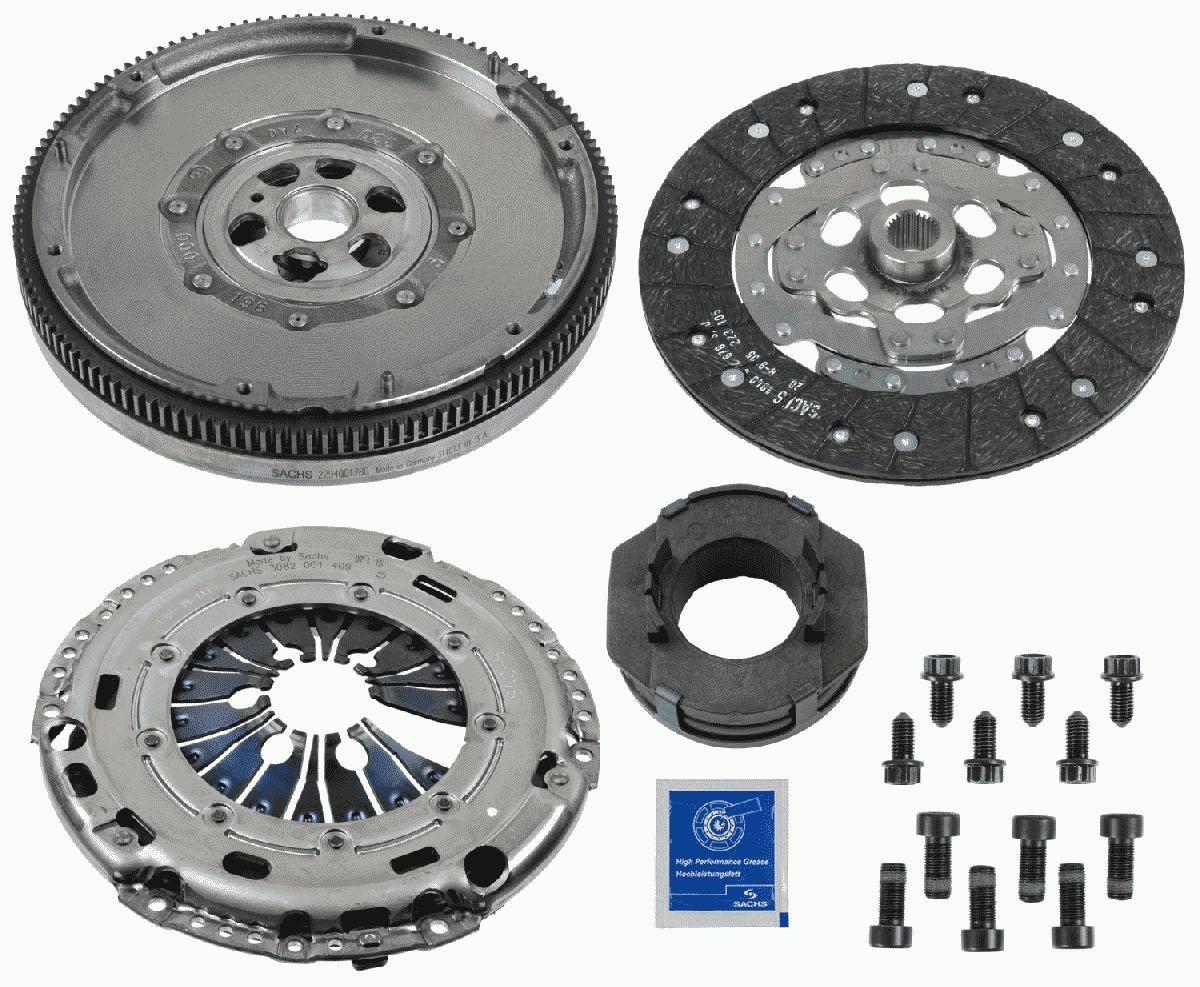 SACHS ZMS Modul XTend with clutch pressure plate, with dual-mass flywheel, with flywheel screws, with pressure plate screws, with clutch disc, with clutch release bearing, 228mm Ø: 228mm, Mounting Type: not pre-mounted Clutch replacement kit 2290 601 053 buy