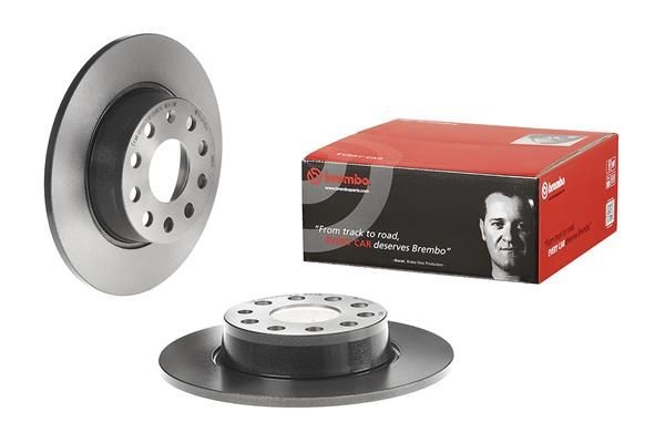08B41311 Brake disc BREMBO 08.B413.11 review and test
