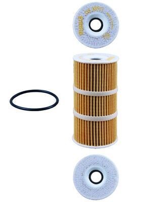 Oil filter OX 389/1D from MAHLE ORIGINAL