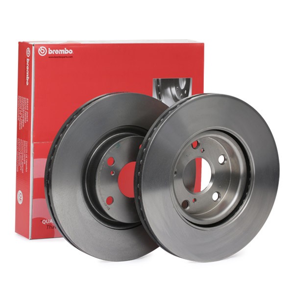 BREMBO Brake rotors 09.9817.31 for TOYOTA AVENSIS