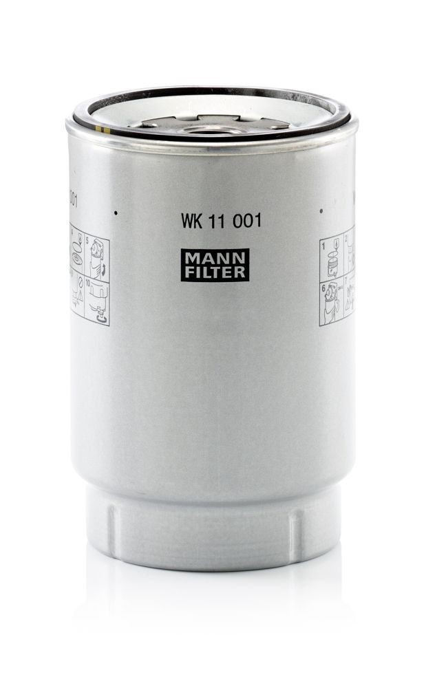 MANN-FILTER mit Dichtung Höhe: 158mm Kraftstofffilter WK 11 001 x kaufen