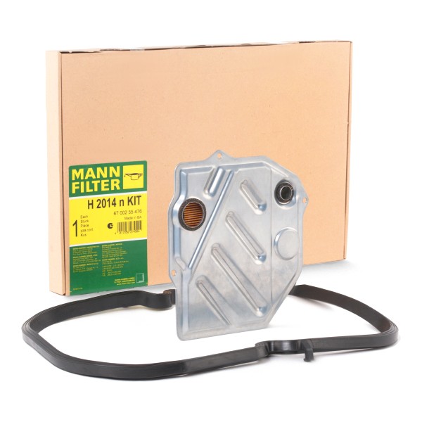 Mercedes-Benz Gearbox parts - Hydraulic Filter, automatic transmission MANN-FILTER H 2014 n KIT