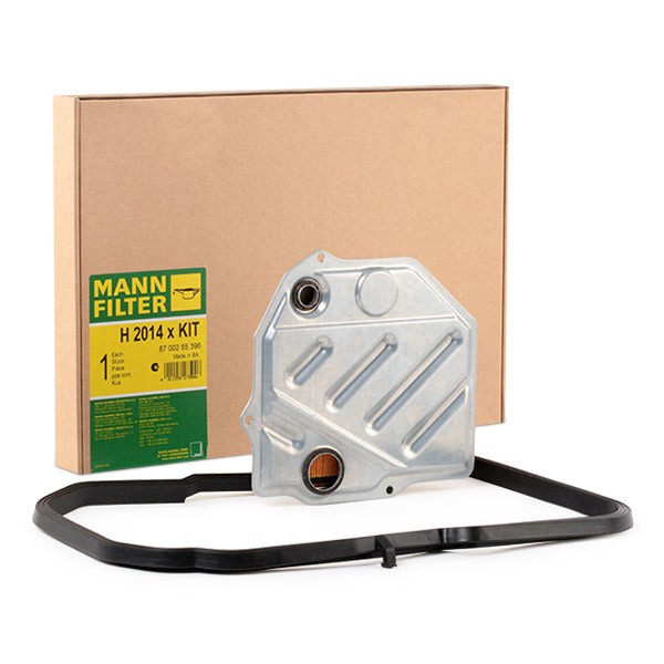 MANN-FILTER H 2014 x KIT Hydraulic Filter, automatic transmission with seal, with oil sump gasket