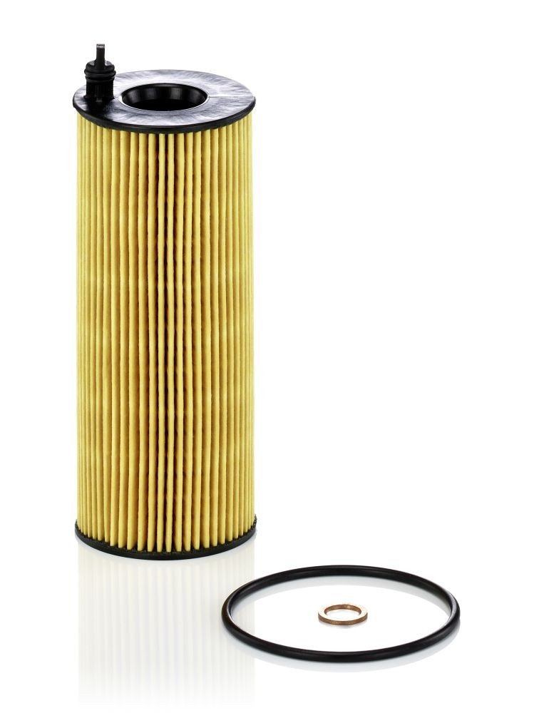 MANN-FILTER HU721/5x Engine oil filter with seal, Filter Insert