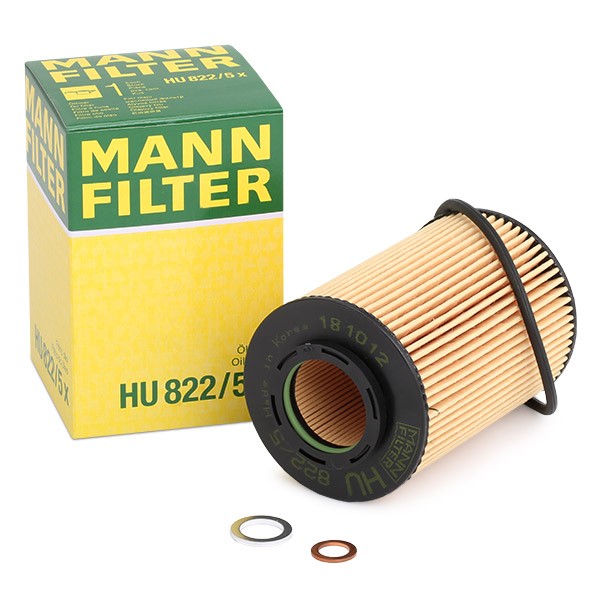 MANN-FILTER Oil filter HU 822/5 x