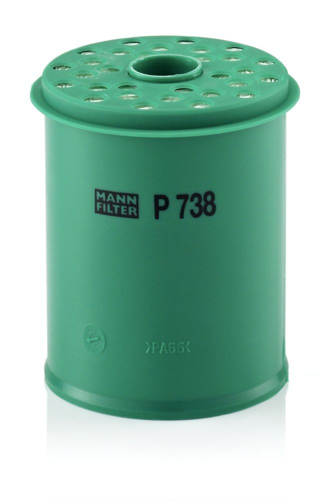 Original MANN-FILTER Fuel filter P 738 x for CITROЁN XM