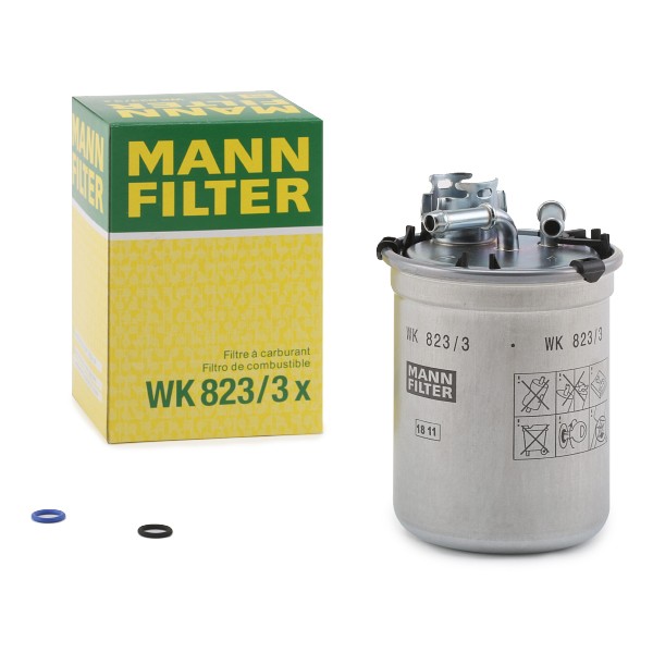 MANN-FILTER Fuel filter WK 823/3 x