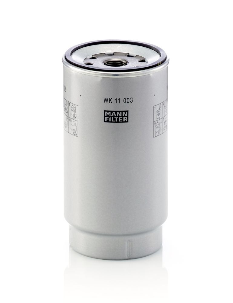 MANN-FILTER with seal Height: 194mm Inline fuel filter WK 11 003 z buy