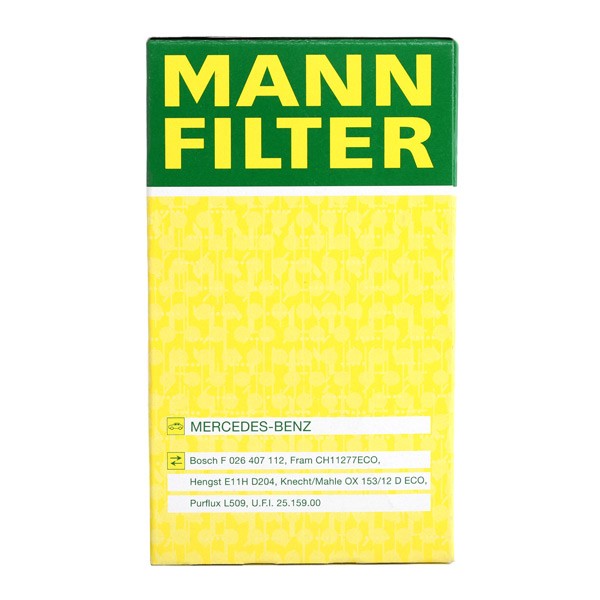 HU 7010 z Õlifilter MANN-FILTER originaal kvaliteediga