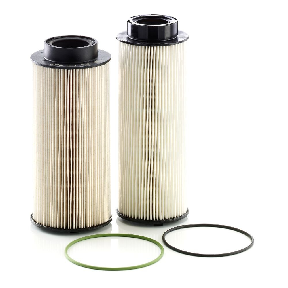 MANN-FILTER Filter Insert, with seal Height: 227mm Inline fuel filter PU 10 003-2 x buy