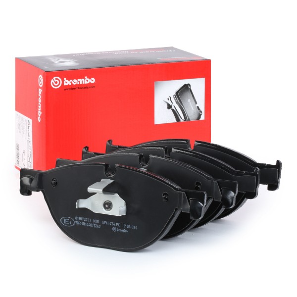P06076 Disc brake pads PRIME LINE BREMBO 25046 review and test