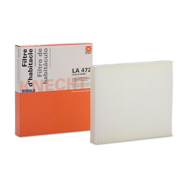 70518022 MAHLE ORIGINAL Particulate Filter, 240,0 mm x 205 mm x 35,0 mm Width: 205mm, Height: 35,0mm, Length: 240,0mm Cabin filter LA 472 buy