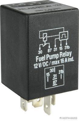 HERTH+BUSS ELPARTS 5-pin connector Relay, fuel pump 75614235 buy