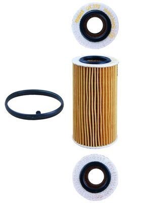 Oil filter OX 370D1 from MAHLE ORIGINAL