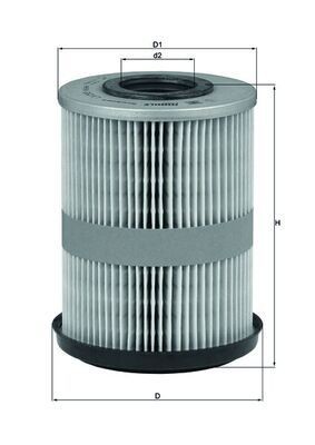 72553634 MAHLE ORIGINAL 135,0mm, 103,5, 97mm, Filter Insert Height: 135,0mm Engine air filter LX 293 buy