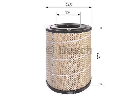 BOSCH Engine filter S 0268 buy online