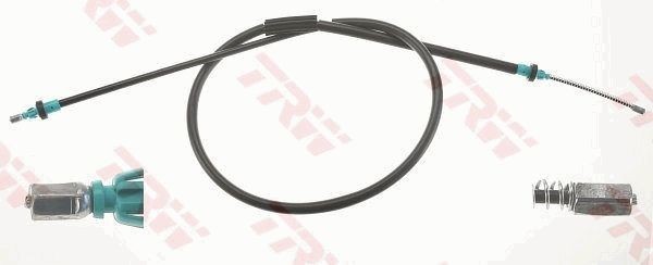 TRW GCH458 Hand brake cable 1587, 1430mm, Drum Brake