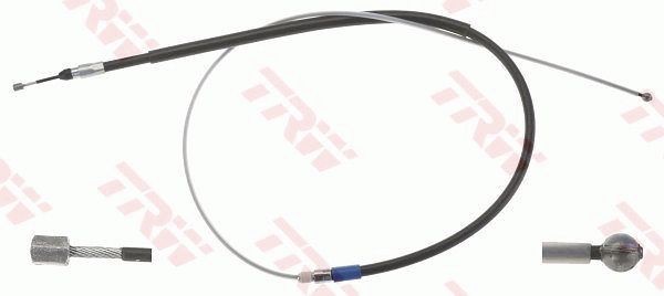 Original TRW Emergency brake cable GCH444 for BMW 1 Series