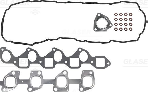 GLASER without cylinder head gasket, with valve cover gasket, with valve stem seals Head gasket kit D37079-00 buy